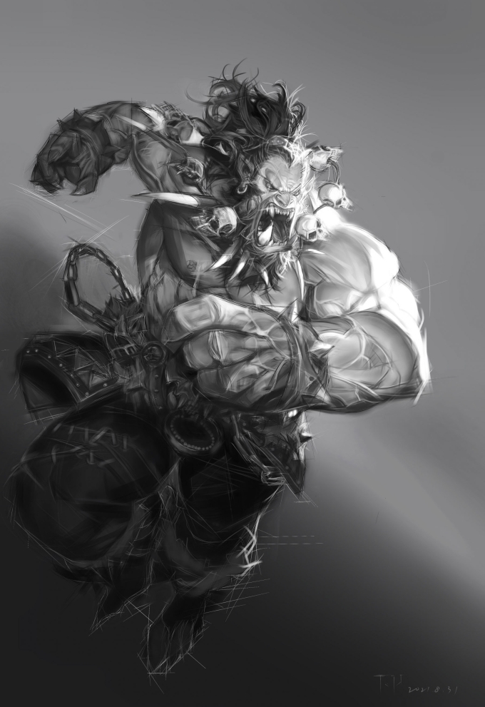 星际........_线描画