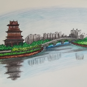 风景速写