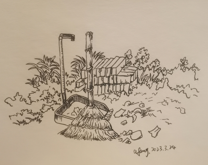 每日一画_线描画