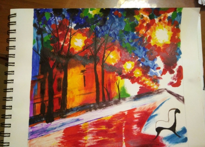 炽烈_线描画