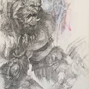 线描魔兽