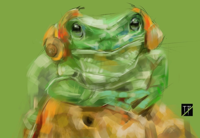 音乐之声_线描画